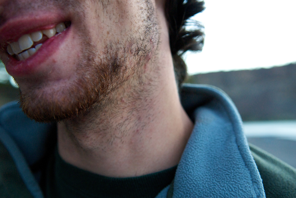 Unshaven