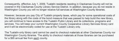 Changes to public library access