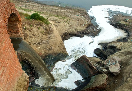 Waste to the river